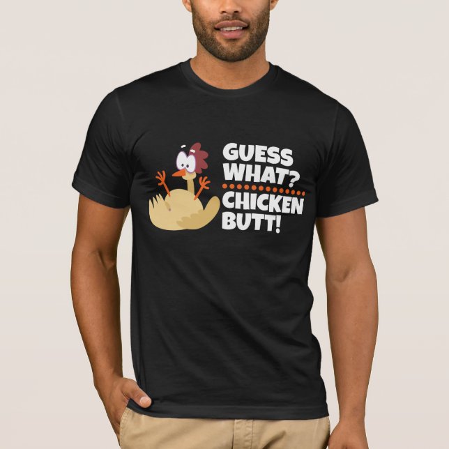 Camiseta ¿Adivinan Qué Toro De Pollo? ¡Camiseta divertida! (Anverso)
