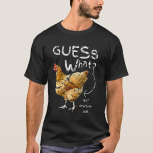 Camiseta Adivinar Qué Buff Orpington Butt
