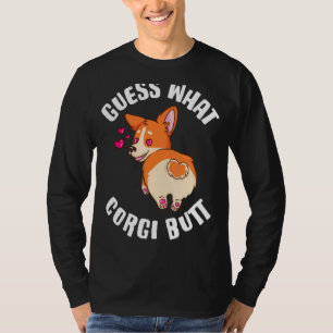 Camiseta Adivinar Qué Corgi Butt Corgi