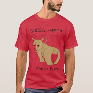 Camiseta Adivinar qué es Corgi Butt