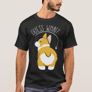 Camiseta Adivinar qué es Corgi Butt