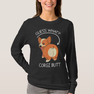 Camiseta Adivinar qué es Corgi Butt