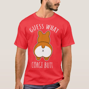 Camiseta Adivinar qué es Corgi Butt