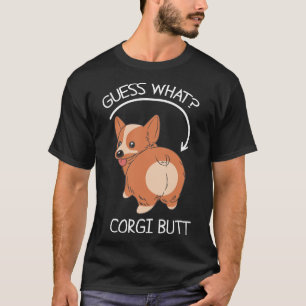 Camiseta Adivinar qué es Corgi Butt