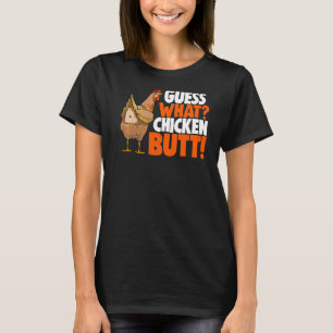 Camiseta Adivinen lo que a las mujeres les encanta el pollo