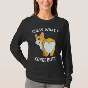 Camiseta Adivinen Lo Que Corgi Butt Funny Corgi Butts Para