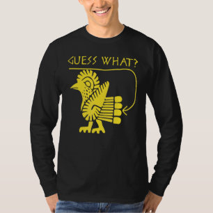 Camiseta Adivinen lo que es el clásico del culo de pollo