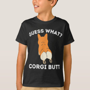 Camiseta Adivinen lo que hace Corgi Butt - Funny Welsh Corg
