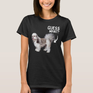 Camiseta ¡Adivinen Lo Que Shih Tzu Butt! Divertido Perro Ma