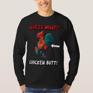Camiseta Adivinen Qué Chicken Butt Lovely 85