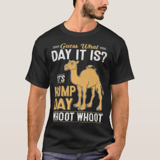 Camiseta Adivinen Qué Día Es Camel Gracioso Granjero De Día
