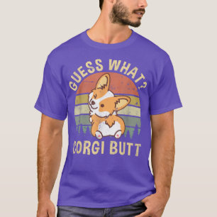 Camiseta Adivinen qué es el regalo de Corgi Butt Funny Corg