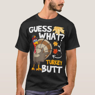 Camiseta Adivinen qué fiesta de otoño del día de Acción de