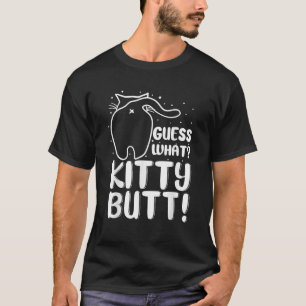 Camiseta adivinen qué gatito pero divertido gato amante kit