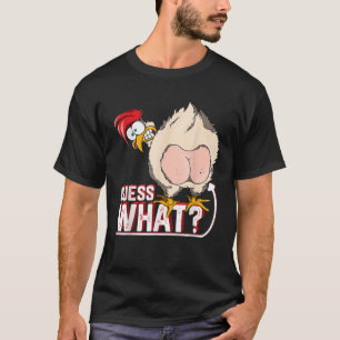 Camiseta Adivinen Qué Granja De Chicken Butt Tee T S