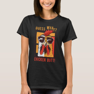 Camiseta Adivinen Qué Humor De Chicken Butt Dad