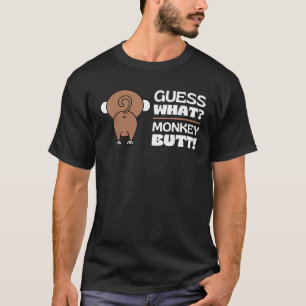 Camiseta Adivinen qué mono es gracioso pero mono no es mono