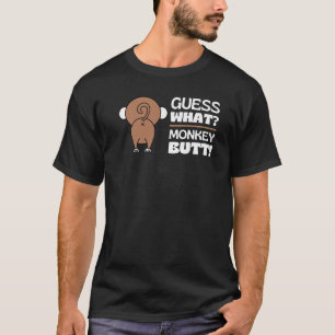Camiseta Adivinen qué mono mató al mono en el Chiste de mon