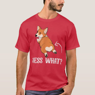 Camiseta Adivinen Qué Perro Corgi LoverCorgi Butt Perros Am