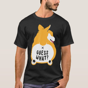 Camiseta Adivinen Qué Perro Y Dueño De Corgi Butt