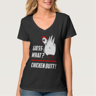 Camiseta Adivinen qué pollo pero qué divertido pollito B