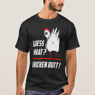 Camiseta Adivinen qué pollo pero qué divertido pollito B