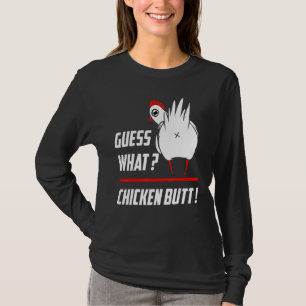 Camiseta Adivinen qué pollo pero qué divertido pollito B