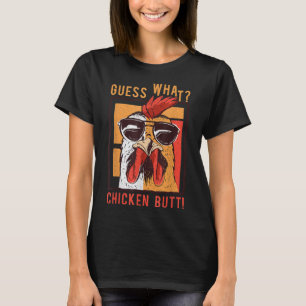 Camiseta ¡Adivinen Qué Toro De Pollo! Amigos graciosos de p