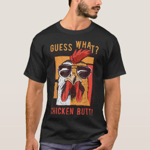 Camiseta ¡Adivinen Qué Toro De Pollo! Amigos graciosos de p