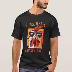 Camiseta ¡Adivinen Qué Toro De Pollo! Divertidos amigos de