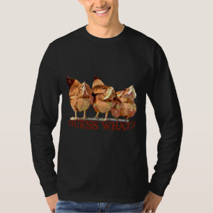 Camiseta Adivinen qué trasero de pollo