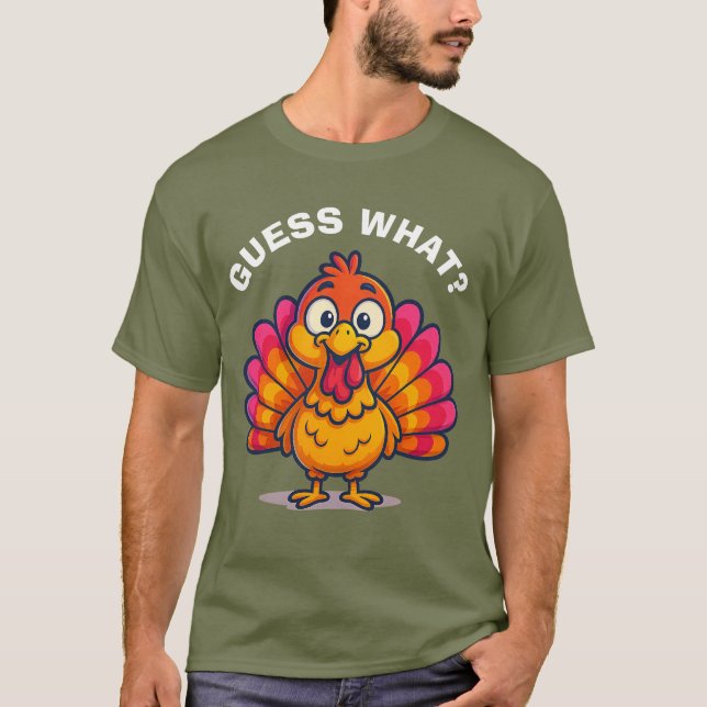 Camiseta Adivinen qué - Turco Butt (Anverso)