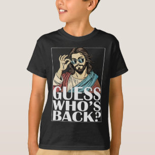 Camiseta Adivinen Quién Bastante Jesús Tee de Pascua Gráfic