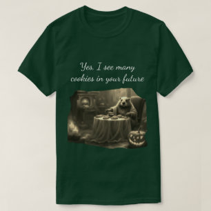 Camiseta Adivino Castor Veo muchas galletas en tu
