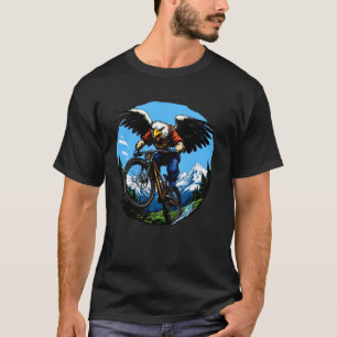 Camiseta Adler Bikerin  Bicicleta de montaña águila