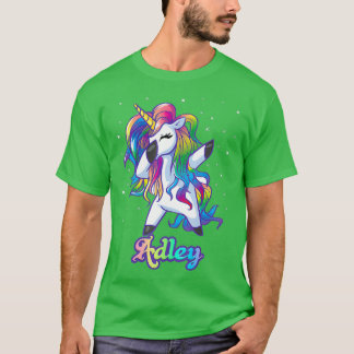 Camiseta ADLEY Nombre Personalizado personalizado Rainbow U