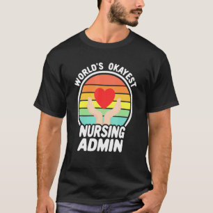 Camiseta Administración de Enfermería Retro de Enfermeras d