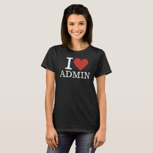 Camiseta ❤️ Administración de Mujeres PERSONALIZADOS Emplea