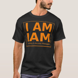 Camiseta Administración de sistemas AWS I AM IAM Identity Y