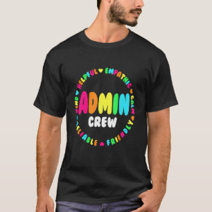 Camiseta Administrador Adjunto del Equipo de Administración