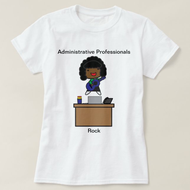 Camiseta Administrador Administrativo Africano Personalizad (Diseño del anverso)