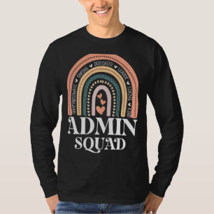 Camiseta Administrador Asistente de Escuadrón Escolar Princ