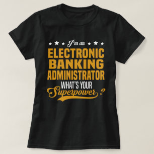 Camiseta Administrador de Banca Electrónica