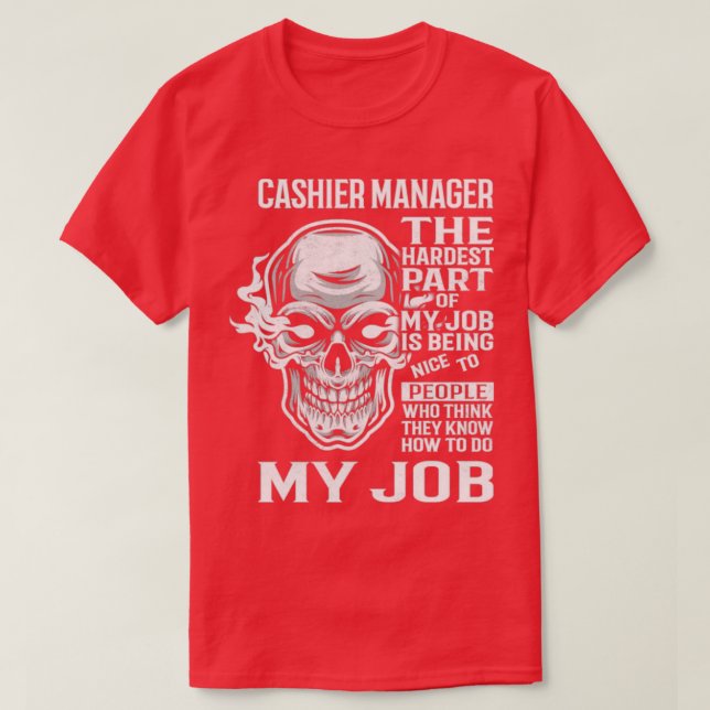 Camiseta Administrador de cajeros (Diseño del anverso)