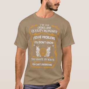 CAMISETA ADMINISTRADOR DE CALIDAD DE ASISTENTE