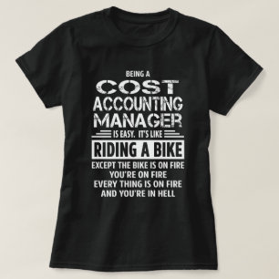 Camiseta Administrador de contabilidad de costes