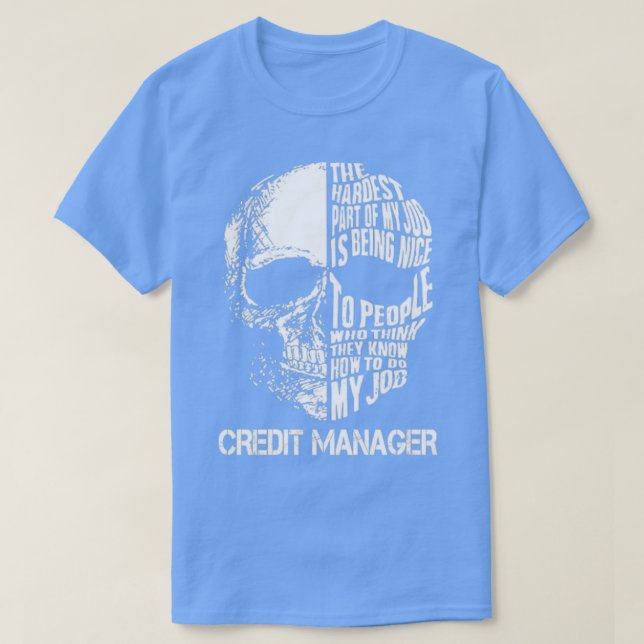 Camiseta Administrador de créditos (Diseño del anverso)