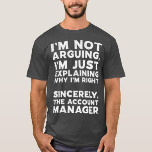 Camiseta Administrador de cuentas