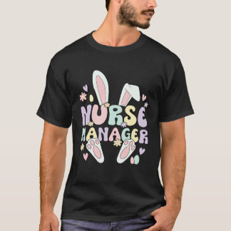 Camiseta Administrador de enfermería conejo de Pascua Admin