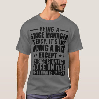 Camiseta Administrador de escenarios Ser un gestor de escen